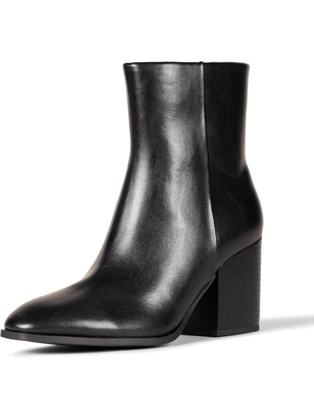 Stylish Women's Ankle Boots with Side Zipper, Memory Foam, Non-Slip Sole